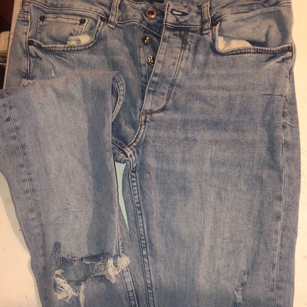 Skinny Light Blue Zara Jeans